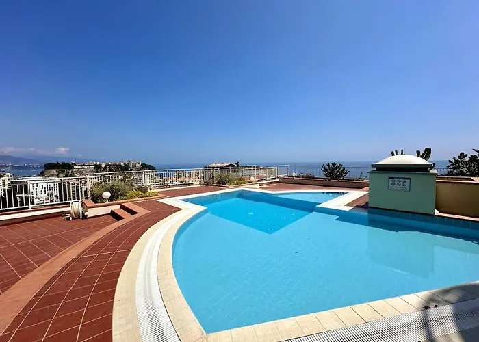 Appartement Studio, Piscine, Vue Proche Monaco *