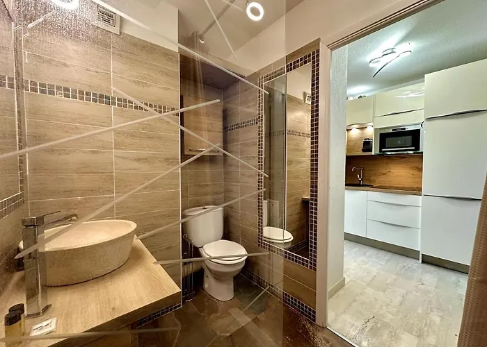 Studio, Piscine, Vue Proche Monaco Appartement *