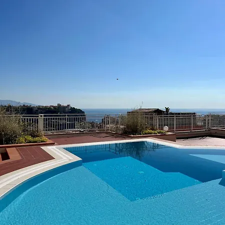 Studio, Piscine, Vue Proche Monaco * Cap-d'Ail