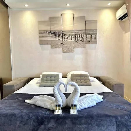 Apartment Studio, Piscine, Vue Proche Monaco Cap-d'Ail