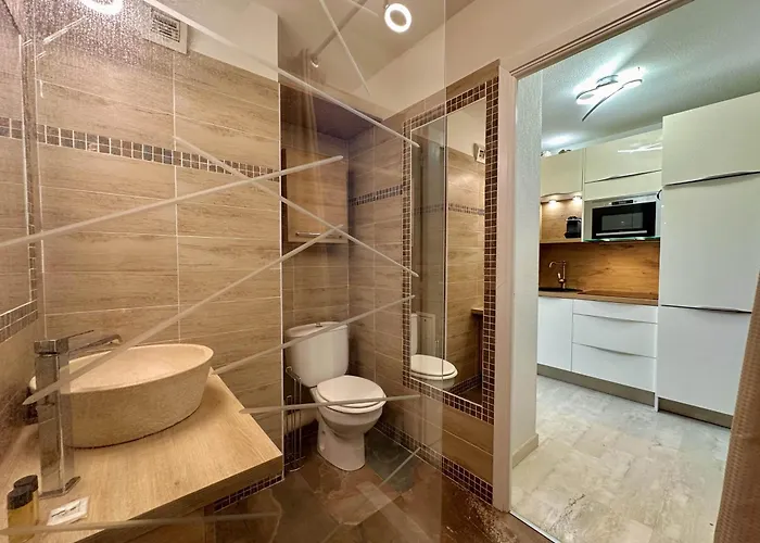 Апартаменты Studio, Piscine, Vue Proche Monaco Кап-д'Ай