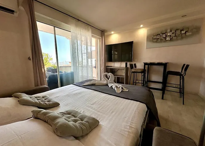 Studio, Piscine, Vue Proche Monaco