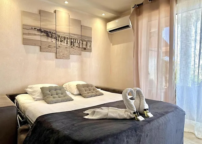 Studio, Piscine, Vue Proche Monaco *